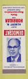 Matchbook Cover - Albert R Horrigan State Rep MI Michigan SAMPLE