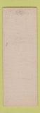 Matchbook Cover - Bill Wood Sheriff Election Buchanan County SAMPLE