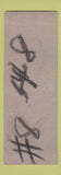 Matchbook Cover - Ben Glusing State Rep Nueces Kleberg Kenedy County TX SAMPLE