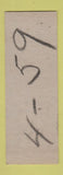 Matchbook Cover - Geo Higbee Sheriff Washington COunty SAMPLE