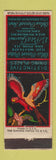 Matchbook Cover - Blue Parrot Patio Oak Park IL Chicago Denver