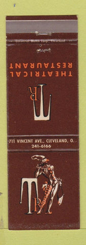 Matchbook Cover - Theatrical Restaurant Cleveland OH