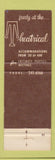 Matchbook Cover - Theatrical Restaurant Cleveland OH