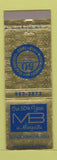 Matchbook Cover - Montgomery and Blackwood Alcoa TN Foil