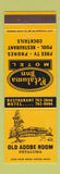 Matchbook Cover - Old Adobe Room Petaluma CA Inn Motel