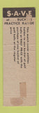 Matchbook Cover - Buckeye Sports Peninsula OH golf