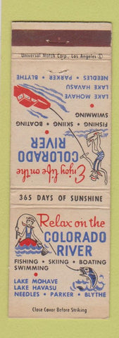 Matchbook Cover - Colorado River Tourism WEAR
