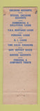 Matchbook Cover - Canal National Bank Yarmouth Portland ME WEAR