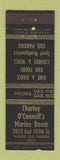 Matchbook Cover - Charley O'Connell's Marine Room ADVANCE Chicago?