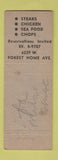 Matchbook Cover - Ludy's Steak House