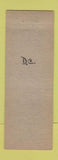 Matchbook Cover - Eagle Liquor Store Washington DC
