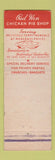 Matchbook Cover - Red Hen Club Sacramento CA Mel O Dee