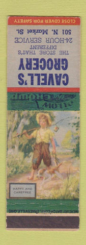 Matchbook Cover - Cavell's Grocery