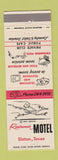Matchbook Cover - Roadrunner Motel Sinton TX