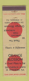 Matchbook Cover - Orange Blossom Restaurant St Petersburg FL