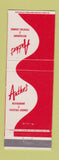 Matchbook Cover - Anthe's Restaurant Akron OH