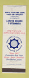 Matchbook Cover - Rummells Kofoed Insurance West Branch IA