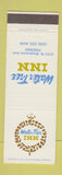 Matchbook Cover - Water Tree Inn Fresno CA