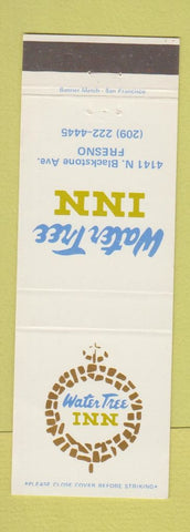 Matchbook Cover - Water Tree Inn Fresno CA