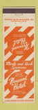 Matchbook Cover - Norwood Hotel Winnipeg MB