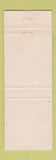 Matchbook Cover - Motel Freson CA WEAR