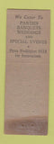 Matchbook Cover - Vogue Room Buffalo NY WEAR