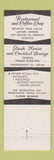 Matchbook Cover - Paul's Restaurant Olean NY
