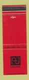 Matchbook Cover - PD Lounge Jamestown NY