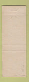 Matchbook Cover - Friendly Grill Jamestown NY