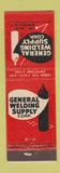 Matchbook Cover - General Welding Supply Mineola NY feature