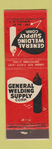 Matchbook Cover - General Welding Supply Mineola NY feature