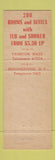 Matchbook Cover - Poughkeepsie Inn NY WEAR Taunton MA