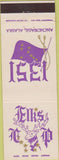 Matchbook Cover - Matchbook Cover Elks Club Anchorage AK girlie bowling