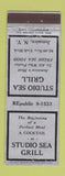 Matchbook Cover - Studio Sea Grill Jamaica NY