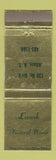 Matchbook Cover - Lasak Funeral Home Albany NY WEAR