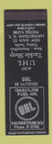 Matchbook Cover - Uhl Tackle Shop oil gas Haverstraw NY