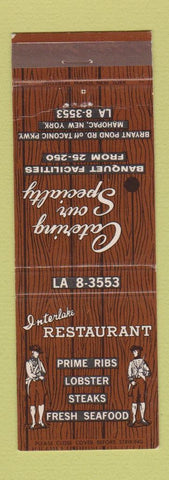 Matchbook Cover - Interlake Restaurant Mahopac NY