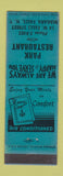 Matchbook Cover - Park Restaurant Niagara Falls NY