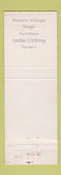 Matchbook Cover - Olde Charlton House Colonial Tavern Charlton NY