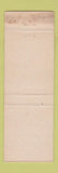 Matchbook Cover - Singer's Lakeside Manor Spring Valley NY