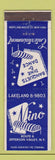 Matchbook Cover - Nino Restaurant Jefferson Valley NY