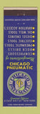 Matchbook Cover - Chicago Pneumatic New York City