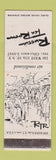 Matchbook Cover - Russian Tea Room New York City