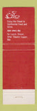 Matchbook Cover - Russian Tea Room New York City