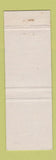 Matchbook Cover - Budapest Hungarian Restaurant New York City WEAR
