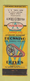 Matchbook Cover - Browning Drives V Drives Frank Tracy New York City