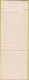 Matchbook Cover - Matchbook Cover Elks Club Springfield OR