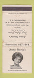 Matchbook Cover - Anna Maria's Restaurant Italian Washington DC WORN 30 Strike