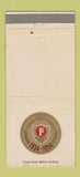 Matchbook Cover - 1st National Bank Madison WI 30 Strike