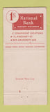 Matchbook Cover - 1st National Bank Madison WI 30 Strike